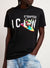T-Shirt Dsquared2 Nera Modello Ciro Icon
