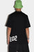 T-Shirt Dsquared2 Nera Modello D2 Slouch