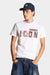 T-Shirt Dsquared2 Bianca Modello Icon Scribble Cool Fit