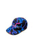 Cappello Valentino Multicolor Modello Baseball Stampa Optical Neon