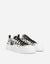 Sneakers Dolce &amp; Gabbana Bianca in Portofino Light in Canvas Stampa Logo